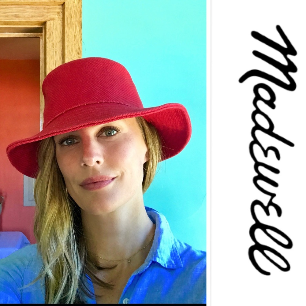 Madewell 100% cotton bucket hat